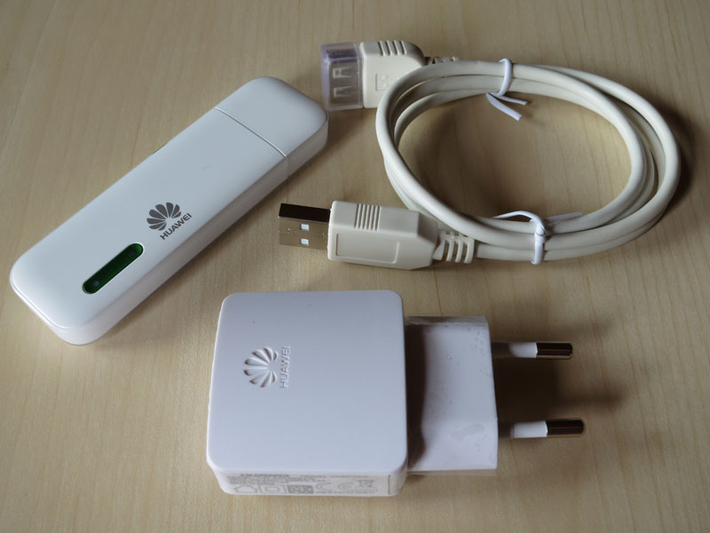 Huawei E355 Zubehör: USB Stromadapter & Verlängerungskabel